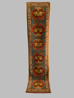 Cror Bespoke Ushak Design Runner (296 X 68Cm) *new