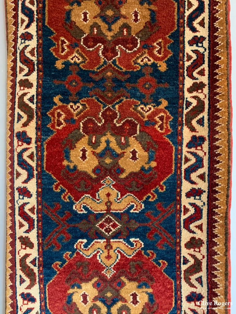 Turkish Cror Natural Dye Runner New Runner