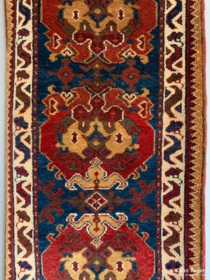 Turkish Cror Natural Dye Runner New Runner