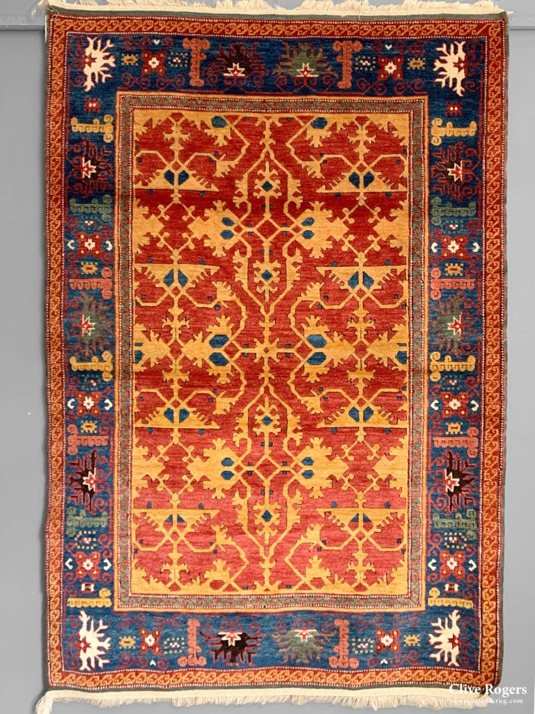 Turkish Lotto Design Rug Modern Rug