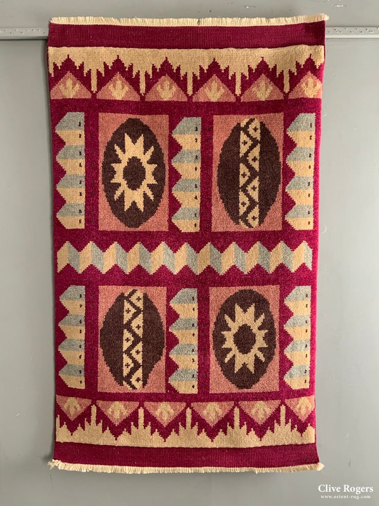 Cror New Turkish Rug In Dutch Design (160 X 98Cm)