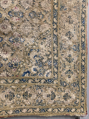 Persan Qajar Embroidery With Ikat Back Circa 1850