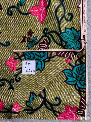 Dutch Wax Hollondaise Cotton Print *new (1090 X 121Cm)