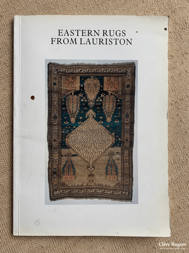 Eastern Rugs From Lauriston Book