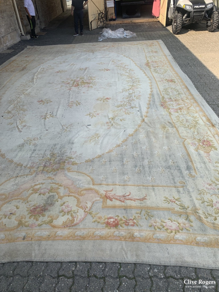 English Wilton Oversize Carpet 19Th Cent Oversize Carpet