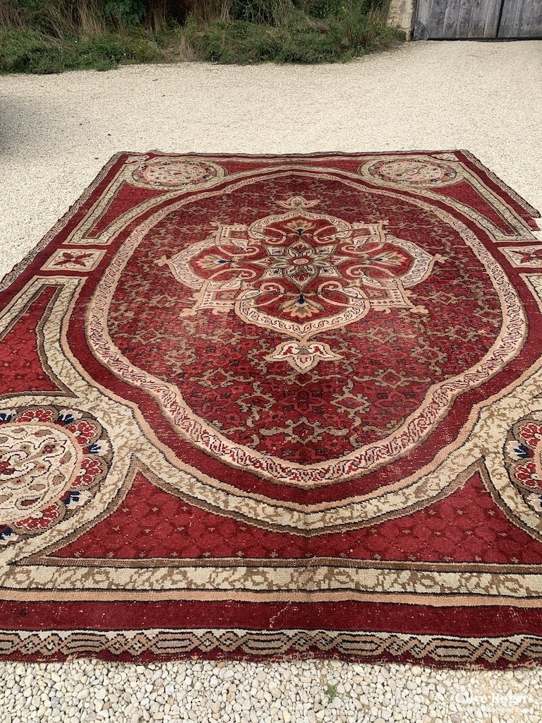 European antique oversize carpet (600 x 500cm) - Clive Rogers