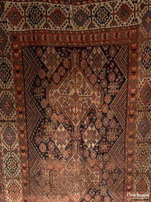 Persian Shekarlu Rug (Af) 19Th Cent Rug