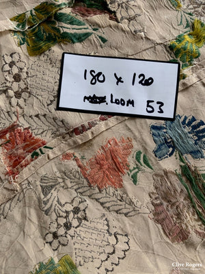 Fine Embroidery Fragment (180 X 120Cm)