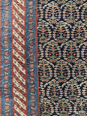 Persian Fine Senneh Kilim Late 19Th Cent Kilim