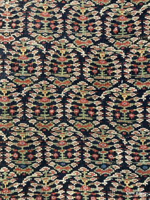 Persian Fine Senneh Kilim Late 19Th Cent Kilim