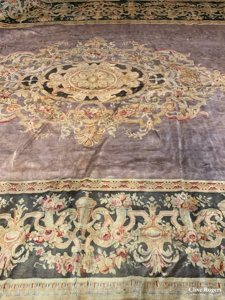 French Savonnerie Oversize Carpet (742 X 447Cm) Oversize Carpet