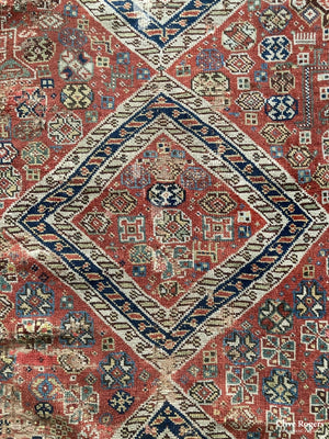 Persian Gashgai Rug (Af) 19Th Cent Rug