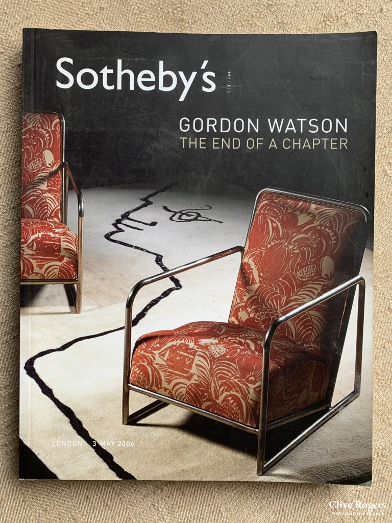 Gordon Watson End Of A Chapter Sothebys 3 May 2006