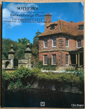 Groombridge Place Kent Sothebys 16 Sep 1992