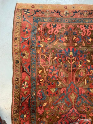 Hamadan Antique Kurdish Village Rug (Af) (208 X 117Cm) Rugs