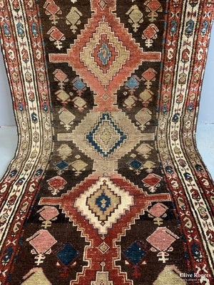 Hamadan Kurdish Runner Circa 1920 (420 X 90Cm) Runner