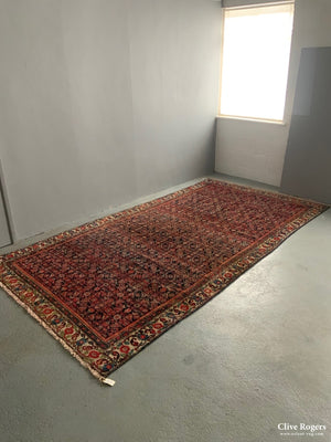 Hamadan Malayer Herati Design Carpet (355 X 155 Cm) Carpet