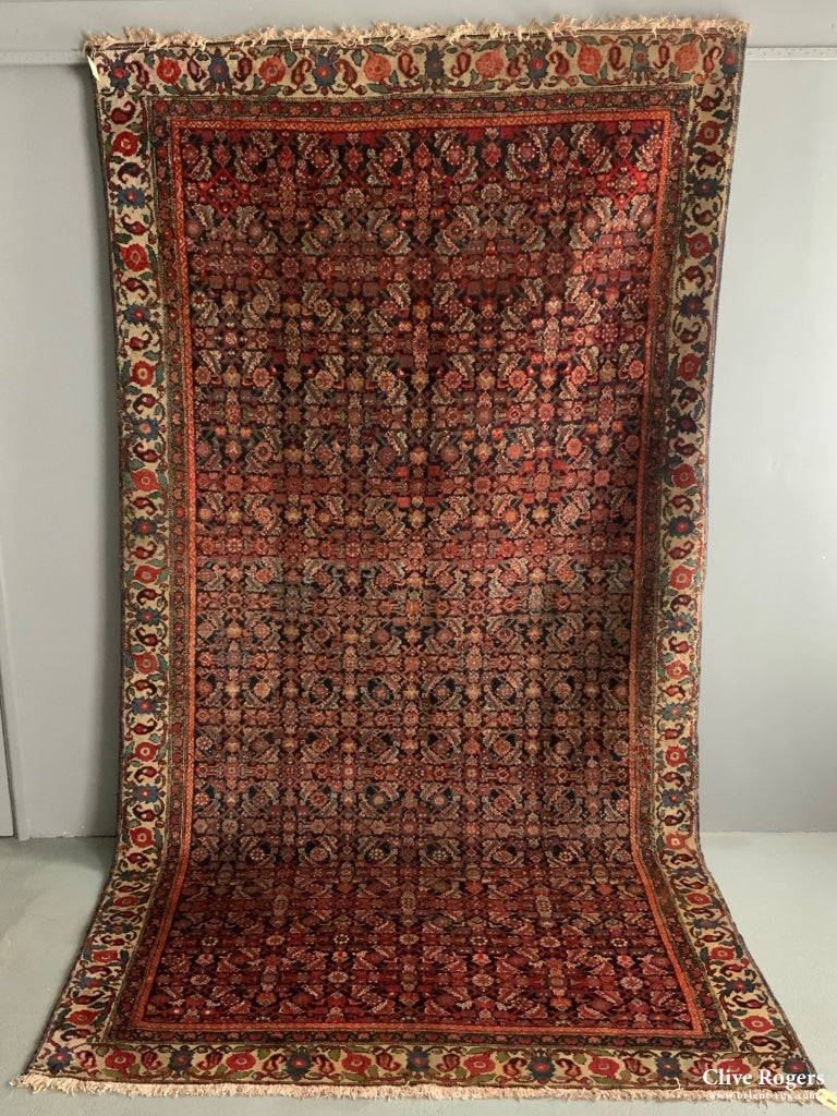 Hamadan Malayer Herati Design Carpet (355 X 155 Cm) Carpet