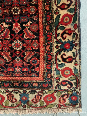 Hamadan Malayer Herati Design Carpet (355 X 155 Cm) Carpet