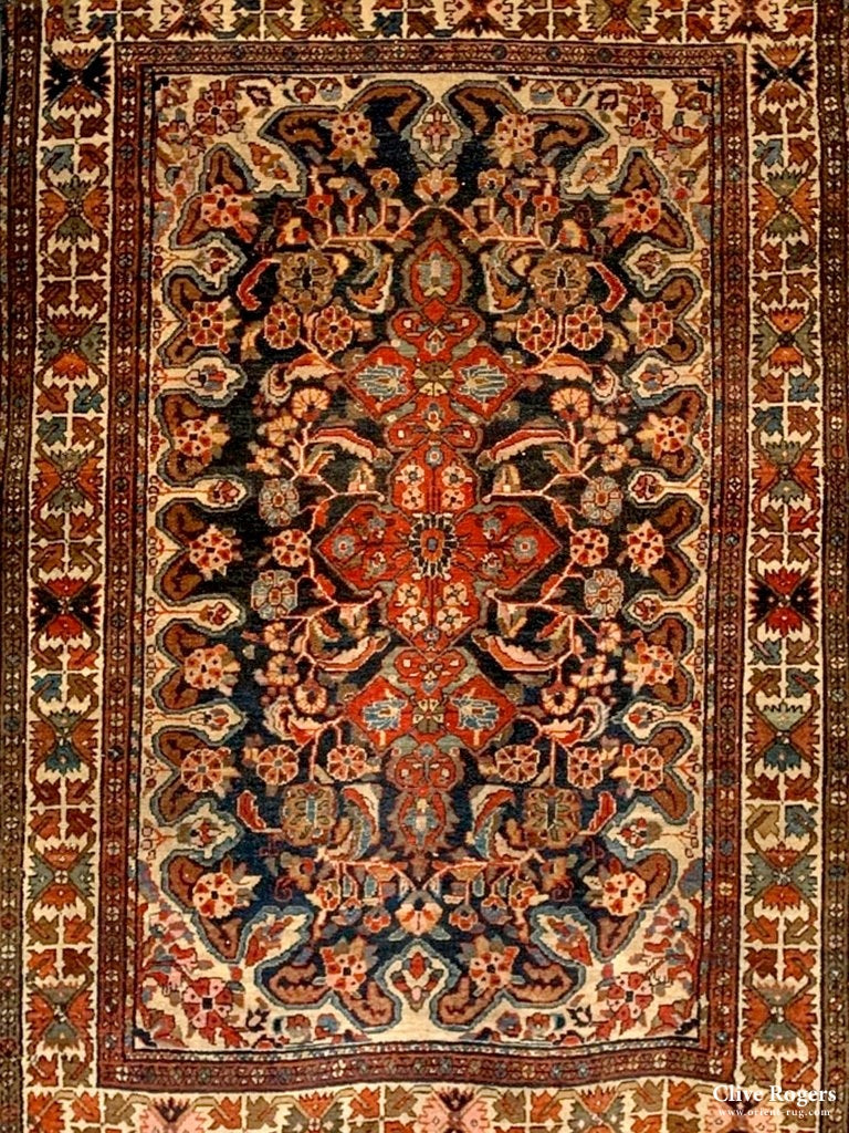 Hamadan Rug (218 X 138Cm) Rug