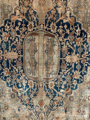 Heriz Antique Silk Rug (190 X 138Cm) *af Carpet