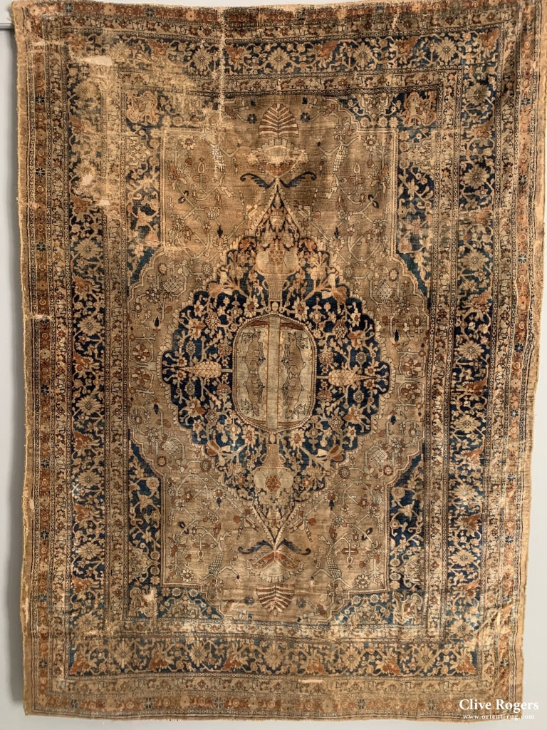 Heriz Antique Silk Rug (190 X 138Cm) *af Carpet