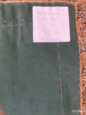 Heriz Antique Silk Rug (190 X 138Cm) *af Carpet