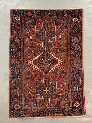 Heriz Vintage Rug (197 X 136Cm) Rug