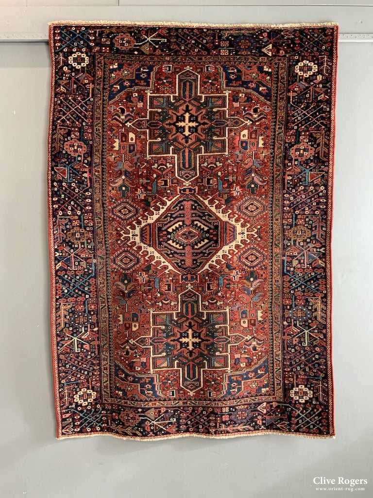 Heriz Vintage Rug (197 X 136Cm) Rug