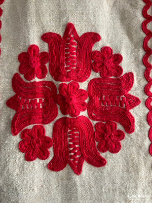 Hungarian Bolster Cover Counterplane (199 X 51Cm)