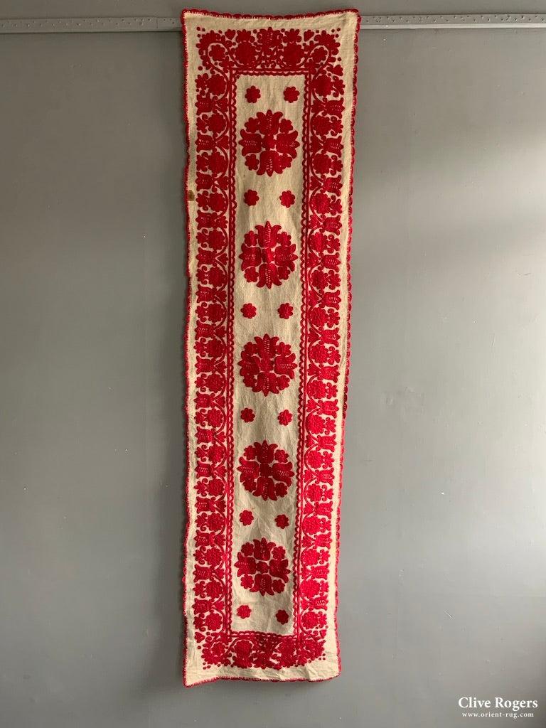 Hungarian Bolster Cover Counterplane (199 X 51Cm)