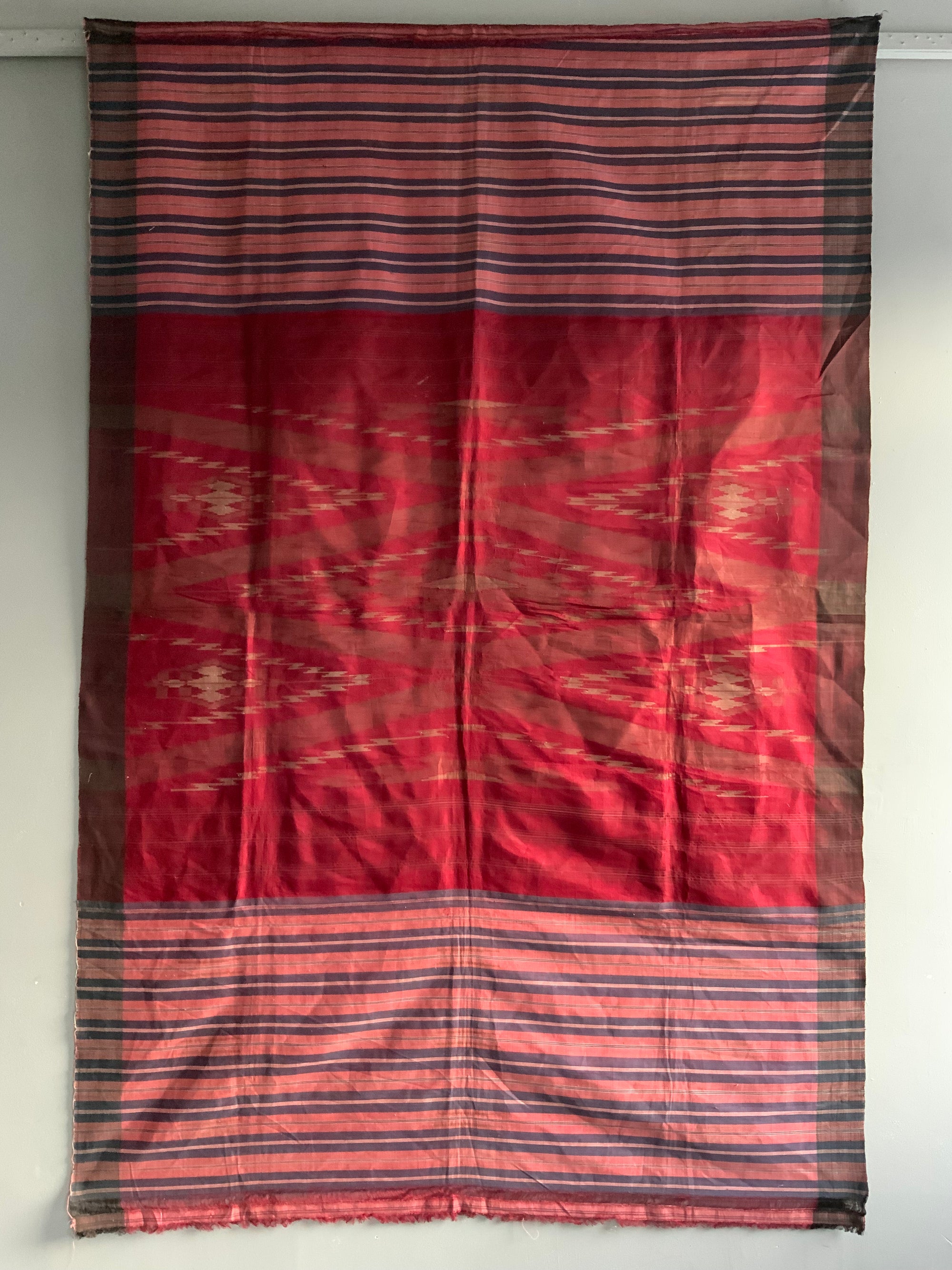 Ottoman Levant Syrian silk (184 x 119cm)