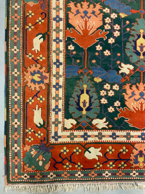 Turkish Arts & Crafts design carpet (330 x 231cm)