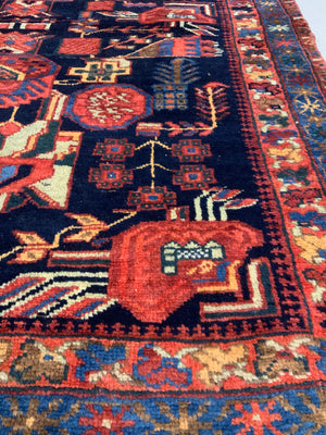 SP Afshar vintage rug (168 x 129cm)