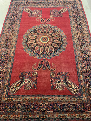 Khorossan antique fine rug (228 x 151cm)