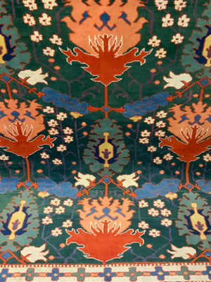 Turkish Arts & Crafts design carpet (330 x 231cm)