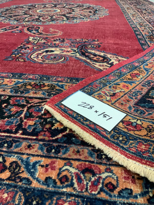 Khorossan antique fine rug (228 x 151cm)