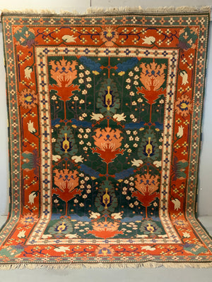 Turkish Arts & Crafts design carpet (330 x 231cm)