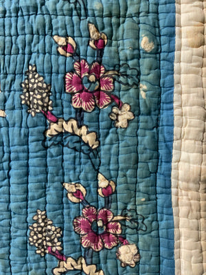 Turkish Kandili quited bedcover (202 x 183cm)