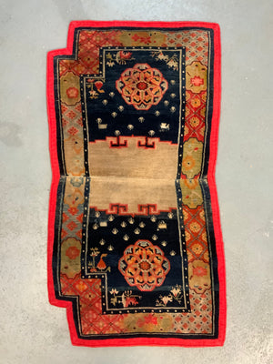 Tibetan antique saddle cover (130 x 72cm)