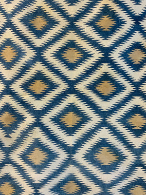 Indian vintage cotton Dhurrie (194 x 105cm)