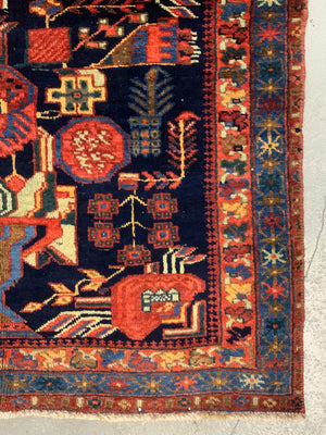 SP Afshar vintage rug (168 x 129cm)