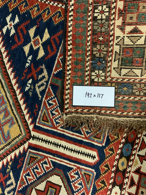 Caucasian antique Shirvan rug (192 x 117cm)