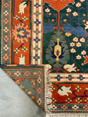 Turkish Arts & Crafts design carpet (330 x 231cm)