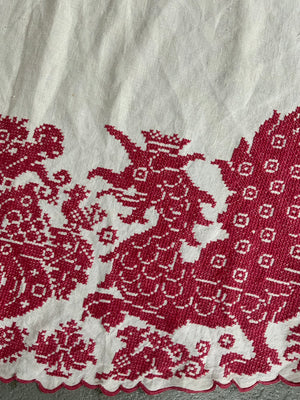 Italian round table cover (185cm diam.)