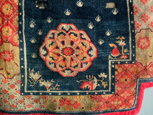 Tibetan antique saddle cover (130 x 72cm)
