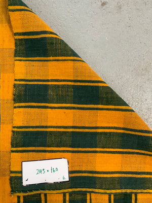 Turkish Anatolian plaid cotton cover 245 x 160