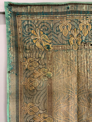 Art Nouveau Belgian(?) flatweave (280 x 226cm)
