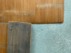 Japanese vintage split bamboo cane mats [3]