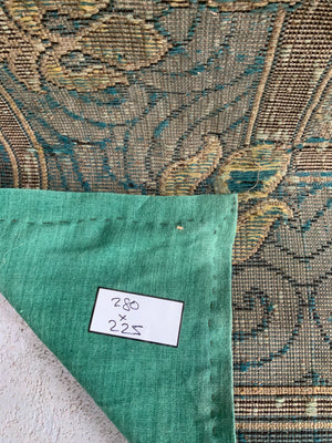 Art Nouveau Belgian(?) flatweave (280 x 226cm)